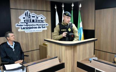 LS: Câmara homenageia policiais da Rotam por salvamento de bebê 